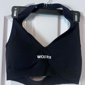 COPY - DarcSport SHE - “Everson Seamless” Halter Bra – Black – Size L